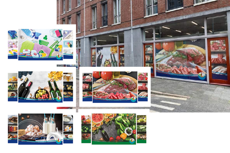 Marketing Vision – Физическа реклама на магазин за български хранителни ...